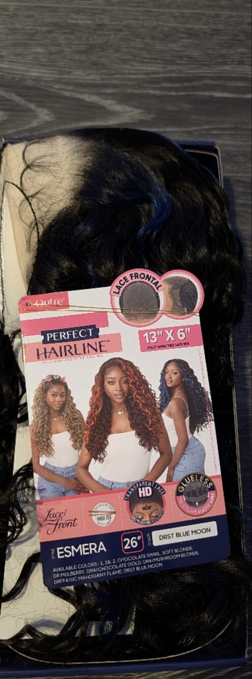 Outre HD Lace Frontal Wig Perfect Hairline Glueless Hand-Tied 13X6 Lace Wig